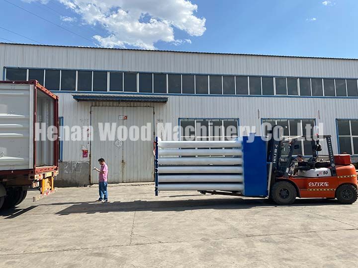 Delivery of high-voltage electrostatic equipment