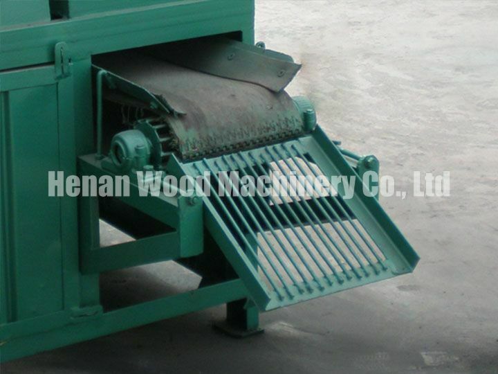 Filter of barbecue charcoal machine
